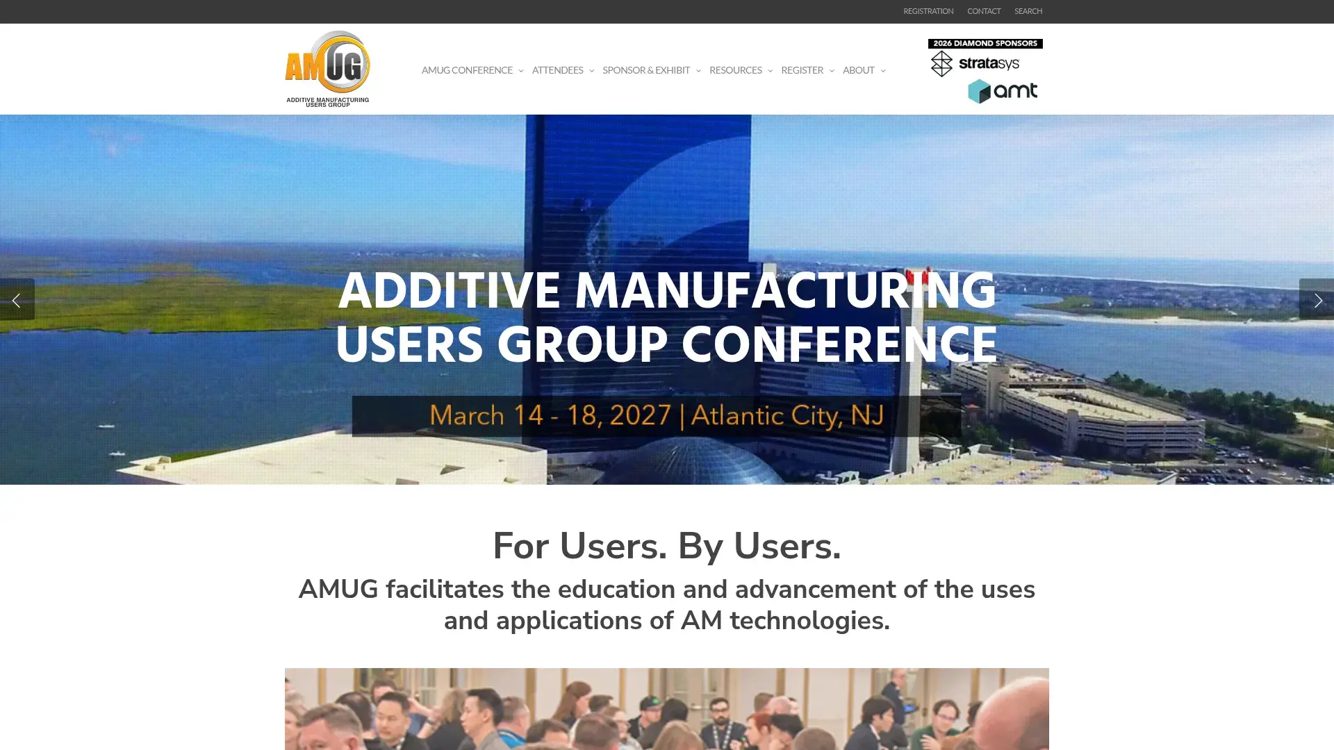 The AMUG Conference website