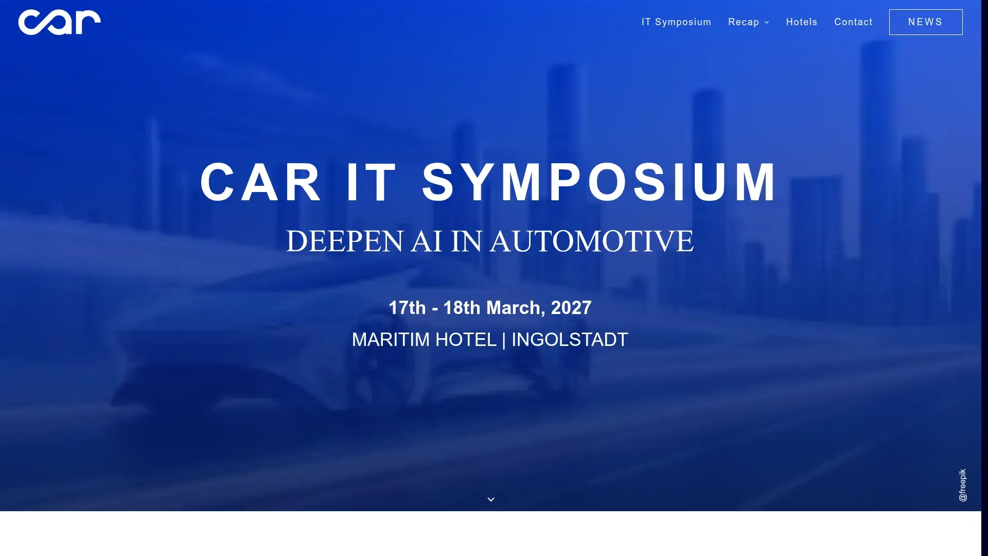 The Car IT Symposium website