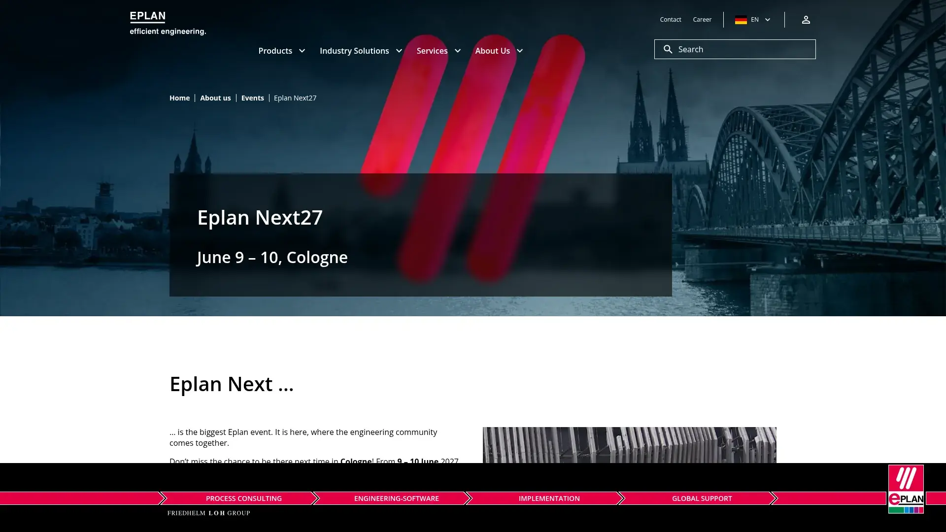 The EPLAN Next27 website