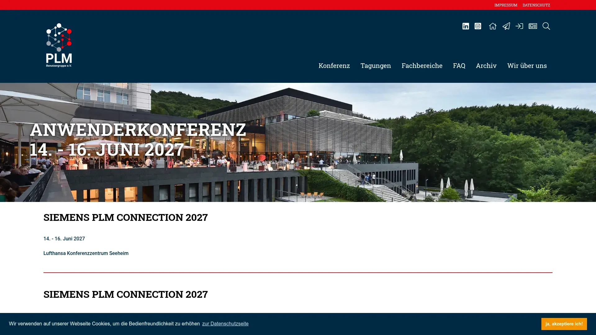 The Siemens PLM Connection website