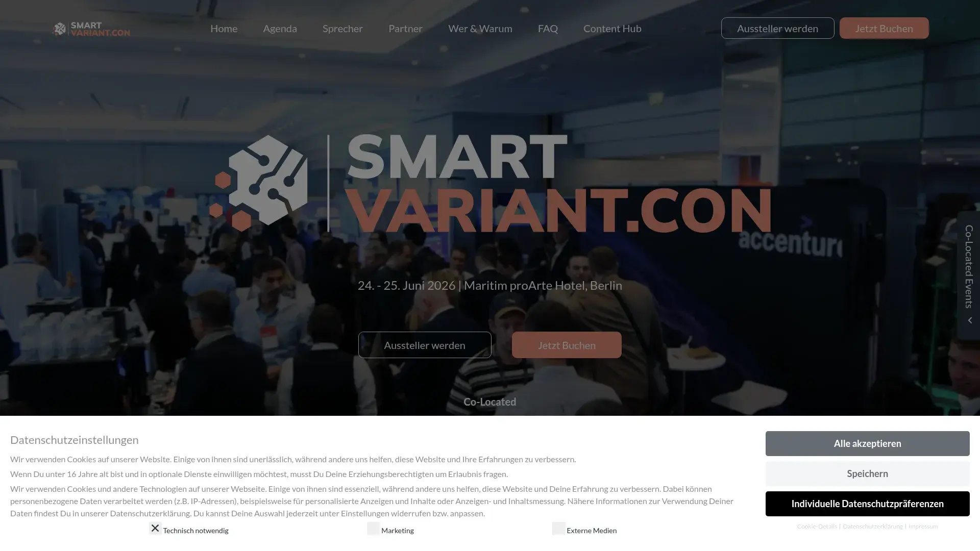 The Smart Variant & Config.CON 2027 website